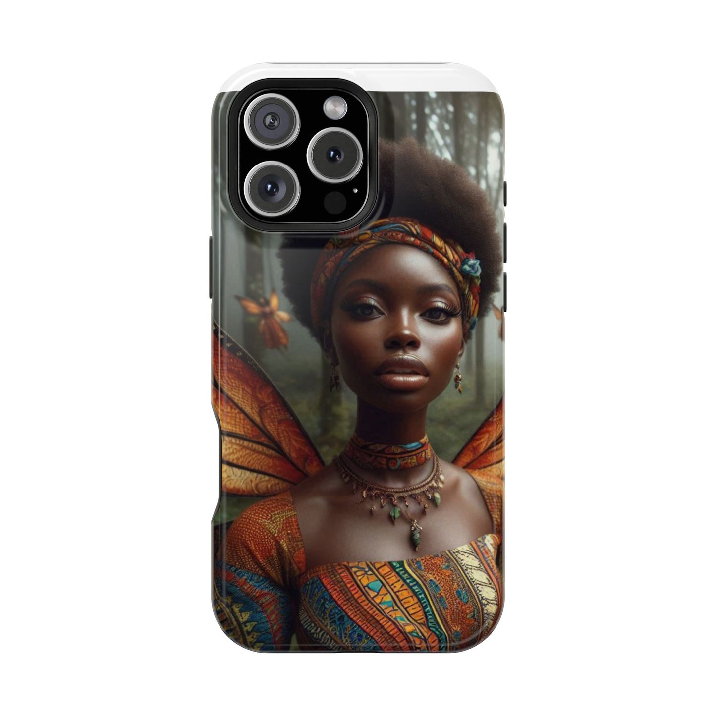 Magnetic Phone Case - Enchanting Fairy Design, Durable Protection, Unique Gift for Her, Perfect for Birthdays, Holidays