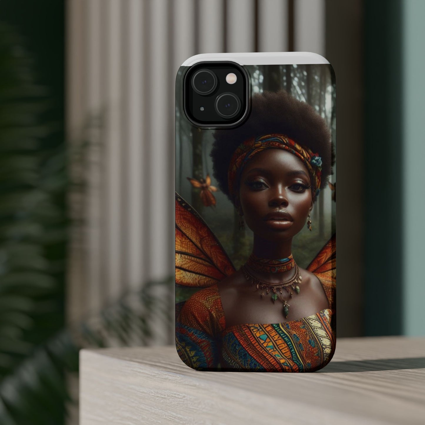 Magnetic Phone Case - Enchanting Fairy Design, Durable Protection, Unique Gift for Her, Perfect for Birthdays, Holidays