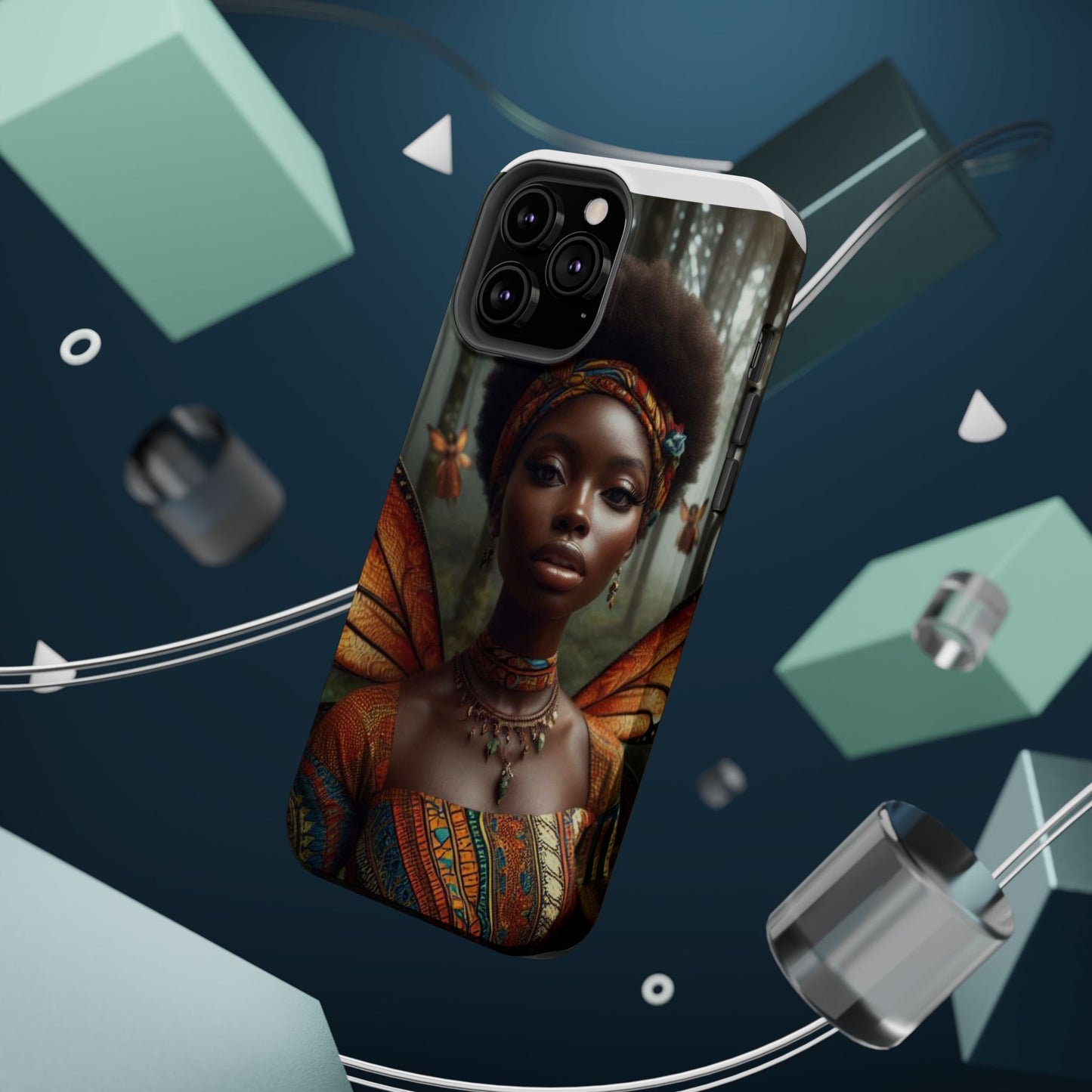 Magnetic Phone Case - Enchanting Fairy Design, Durable Protection, Unique Gift for Her, Perfect for Birthdays, Holidays