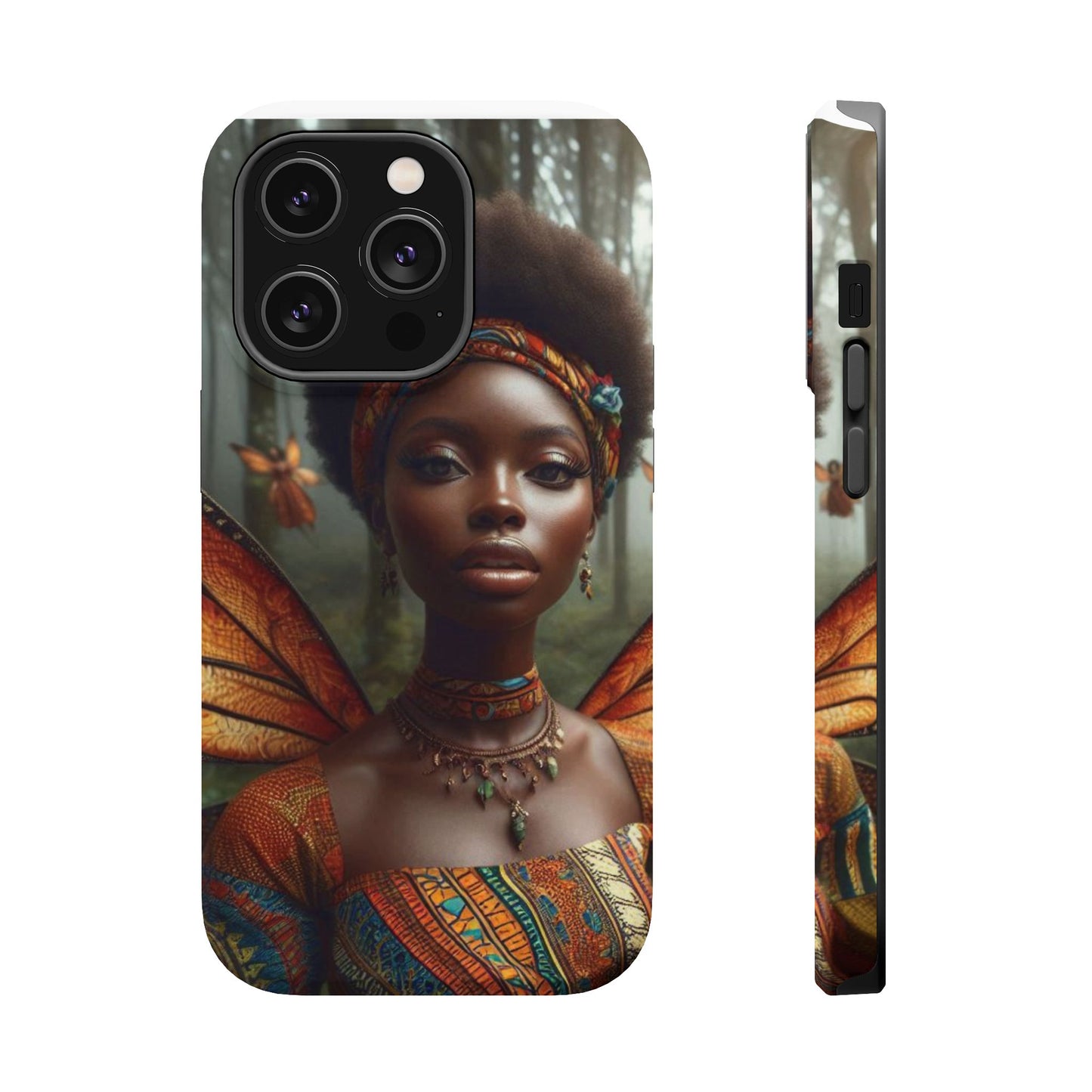 Magnetic Phone Case - Enchanting Fairy Design, Durable Protection, Unique Gift for Her, Perfect for Birthdays, Holidays