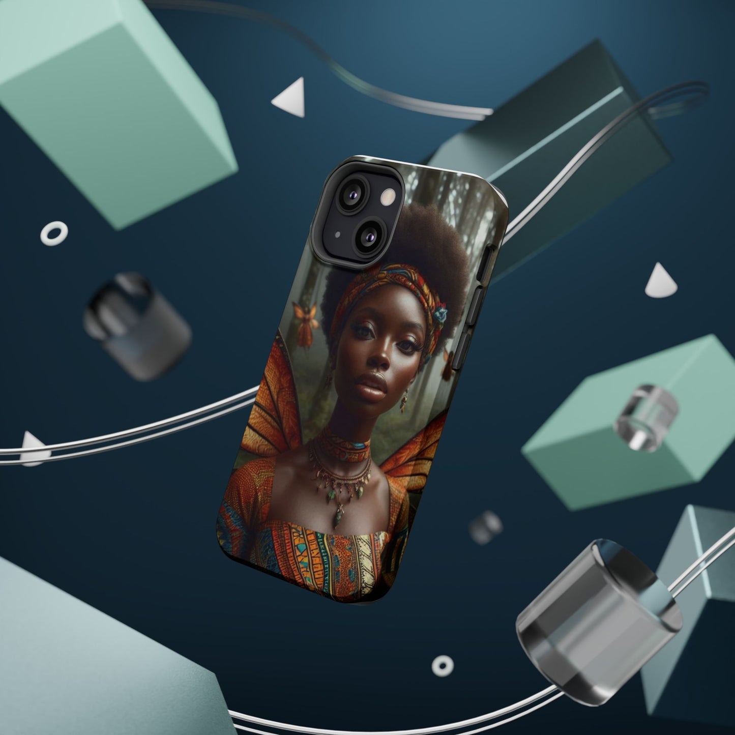 Magnetic Phone Case - Enchanting Fairy Design, Durable Protection, Unique Gift for Her, Perfect for Birthdays, Holidays