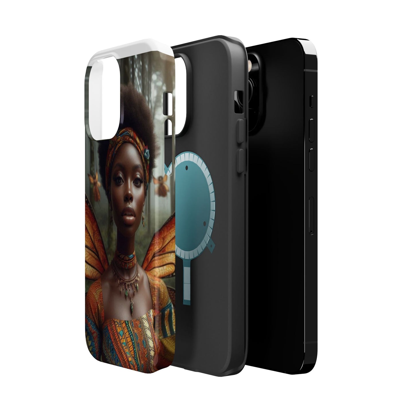 Magnetic Phone Case - Enchanting Fairy Design, Durable Protection, Unique Gift for Her, Perfect for Birthdays, Holidays
