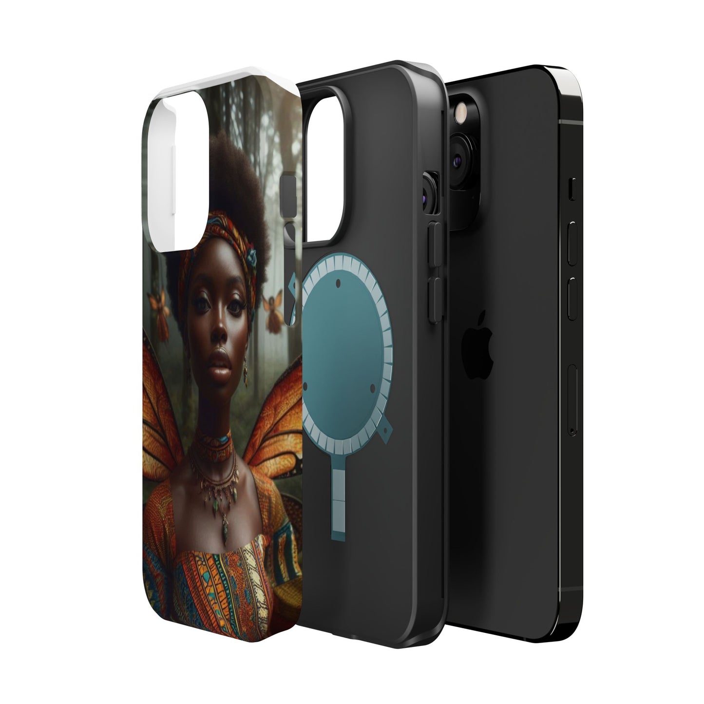 Magnetic Phone Case - Enchanting Fairy Design, Durable Protection, Unique Gift for Her, Perfect for Birthdays, Holidays
