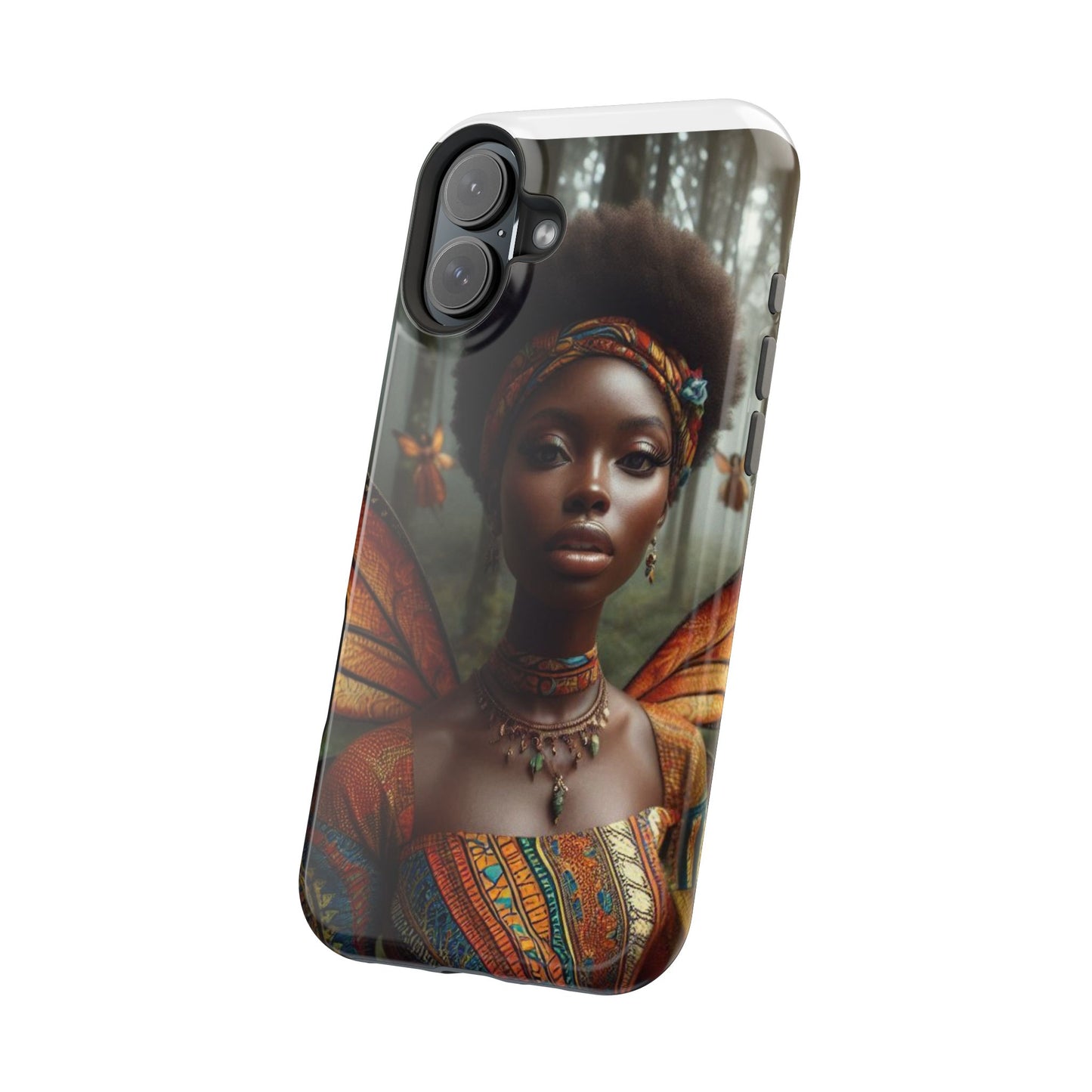 Magnetic Phone Case - Enchanting Fairy Design, Durable Protection, Unique Gift for Her, Perfect for Birthdays, Holidays