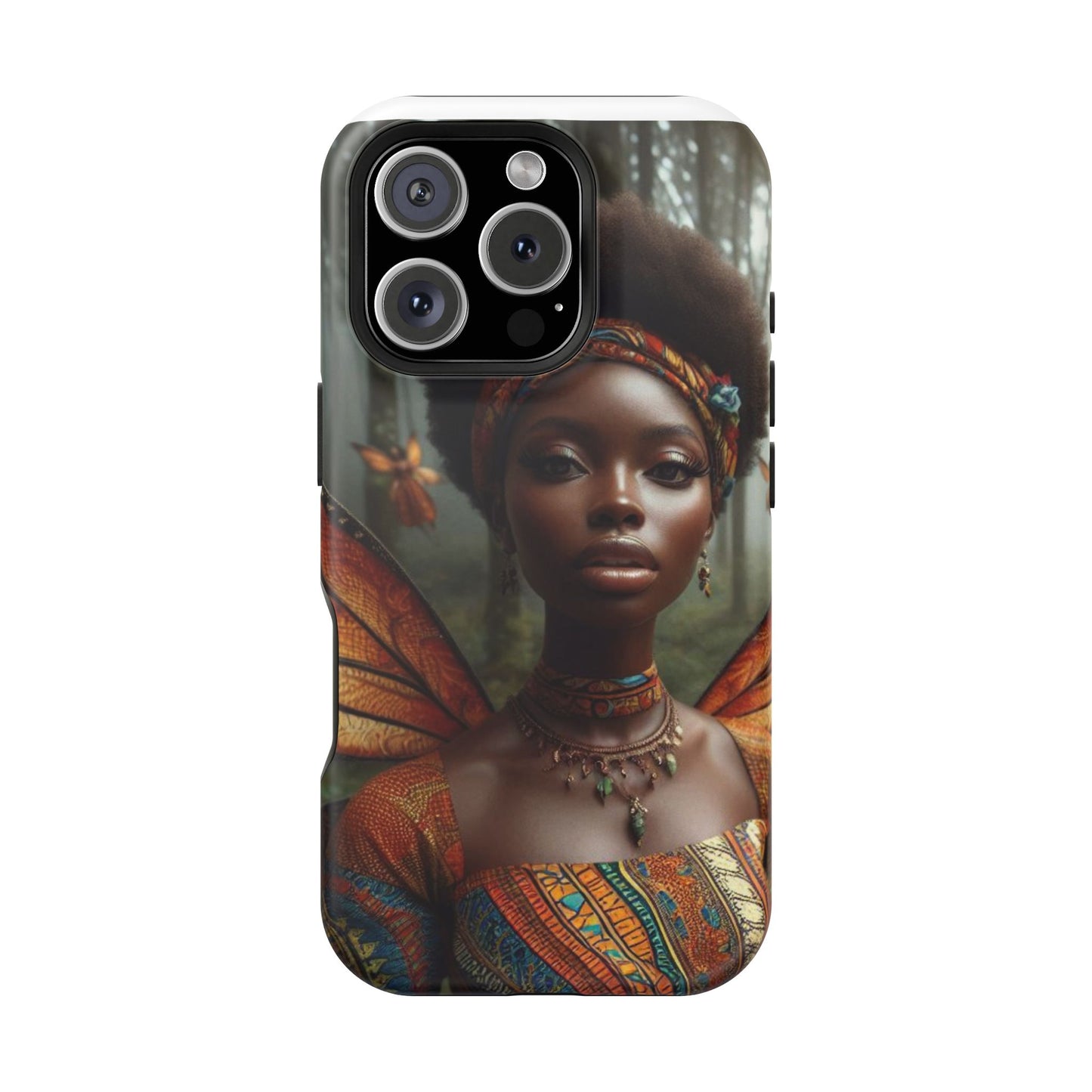 Magnetic Phone Case - Enchanting Fairy Design, Durable Protection, Unique Gift for Her, Perfect for Birthdays, Holidays