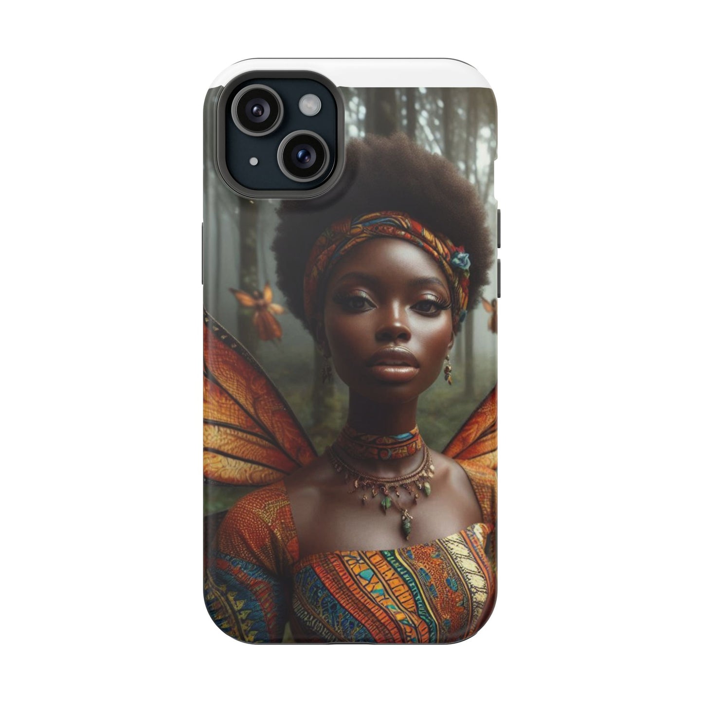 Magnetic Phone Case - Enchanting Fairy Design, Durable Protection, Unique Gift for Her, Perfect for Birthdays, Holidays