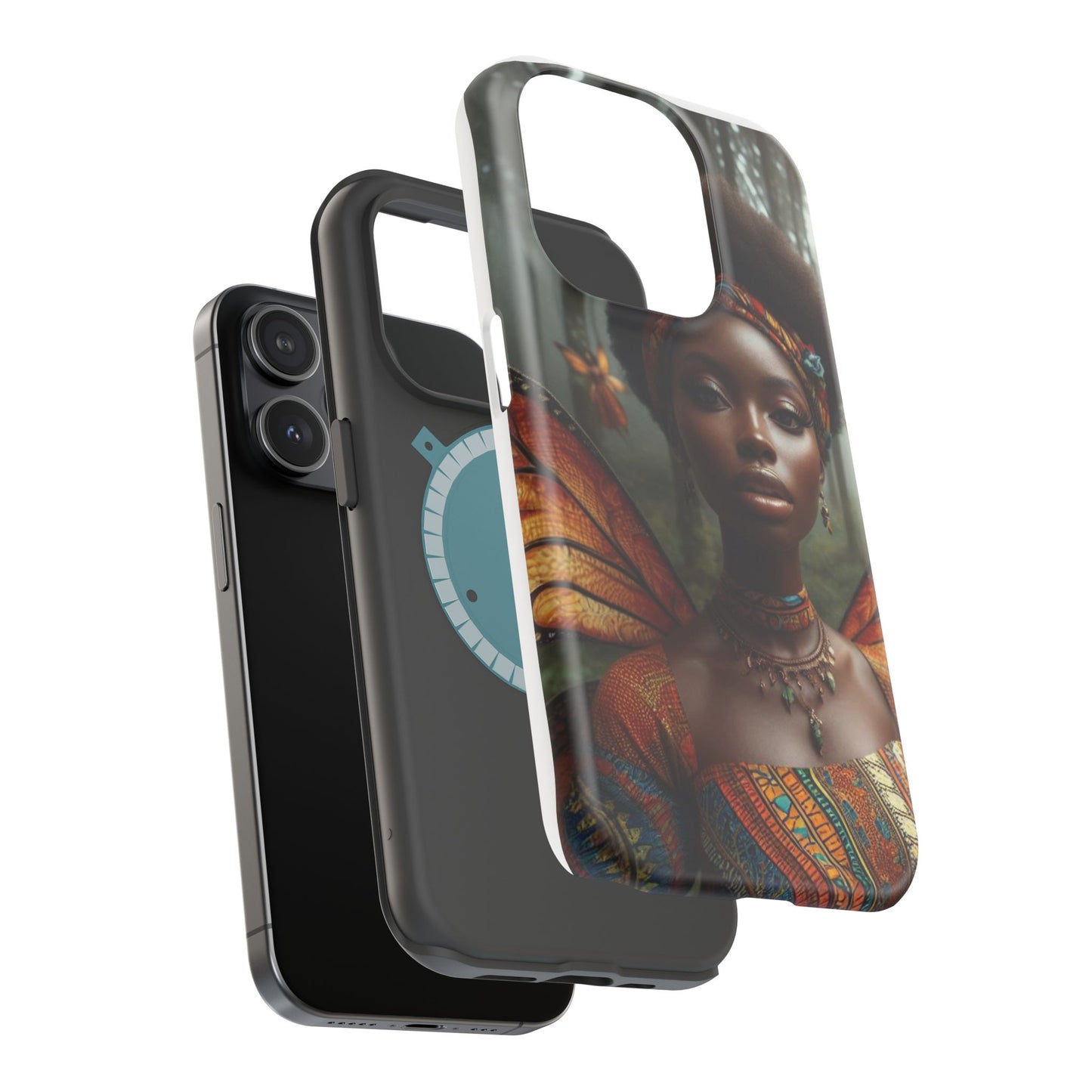 Magnetic Phone Case - Enchanting Fairy Design, Durable Protection, Unique Gift for Her, Perfect for Birthdays, Holidays