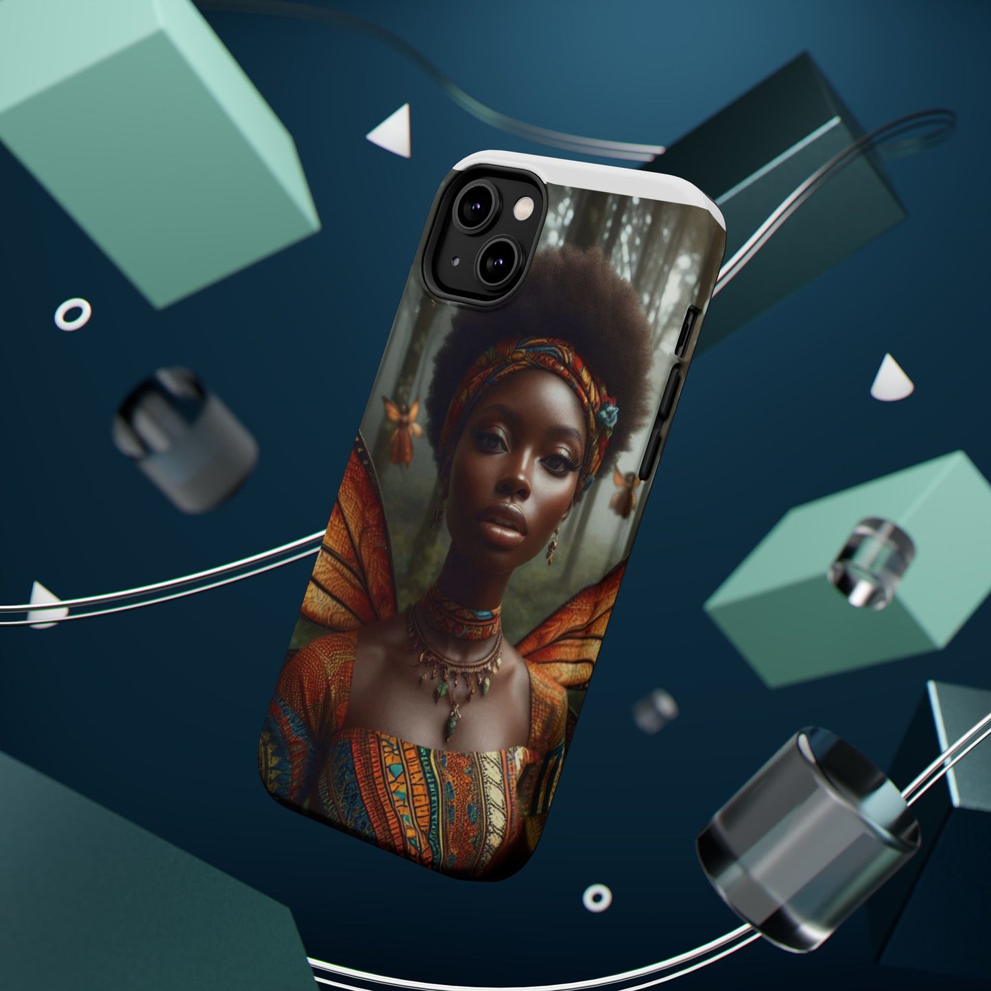 Magnetic Phone Case - Enchanting Fairy Design, Durable Protection, Unique Gift for Her, Perfect for Birthdays, Holidays