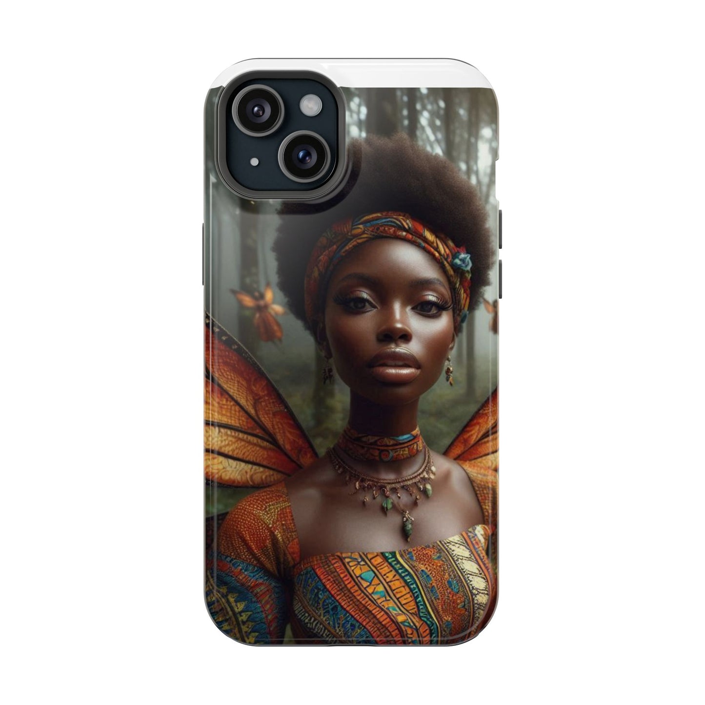 Magnetic Phone Case - Enchanting Fairy Design, Durable Protection, Unique Gift for Her, Perfect for Birthdays, Holidays