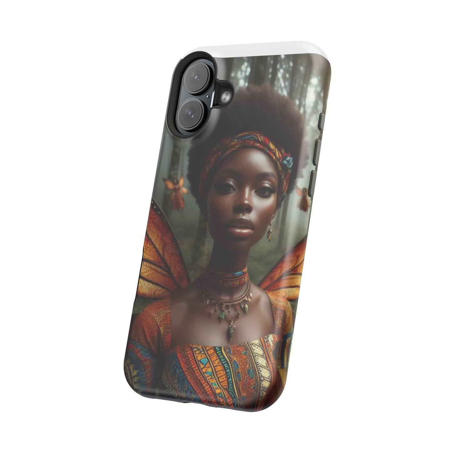 Magnetic Phone Case - Enchanting Fairy Design, Durable Protection, Unique Gift for Her, Perfect for Birthdays, Holidays