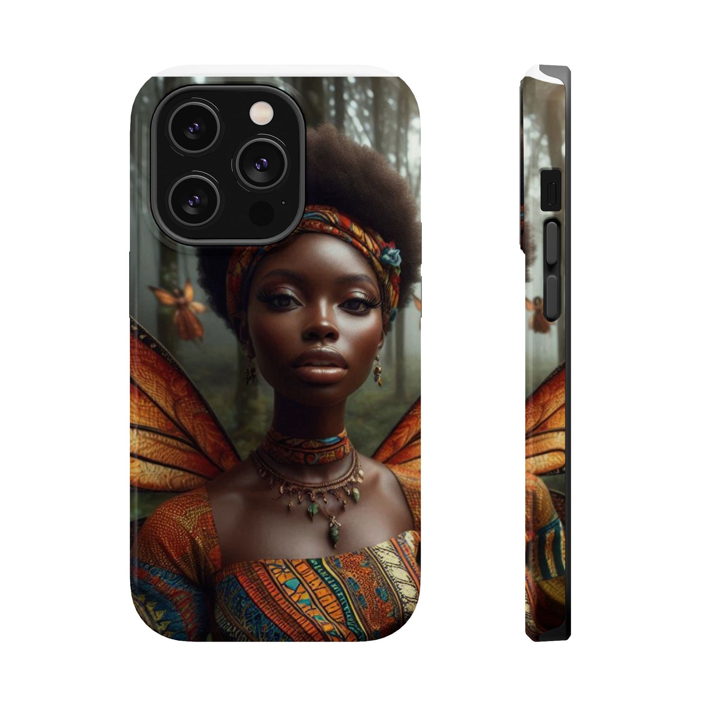 Magnetic Phone Case - Enchanting Fairy Design, Durable Protection, Unique Gift for Her, Perfect for Birthdays, Holidays