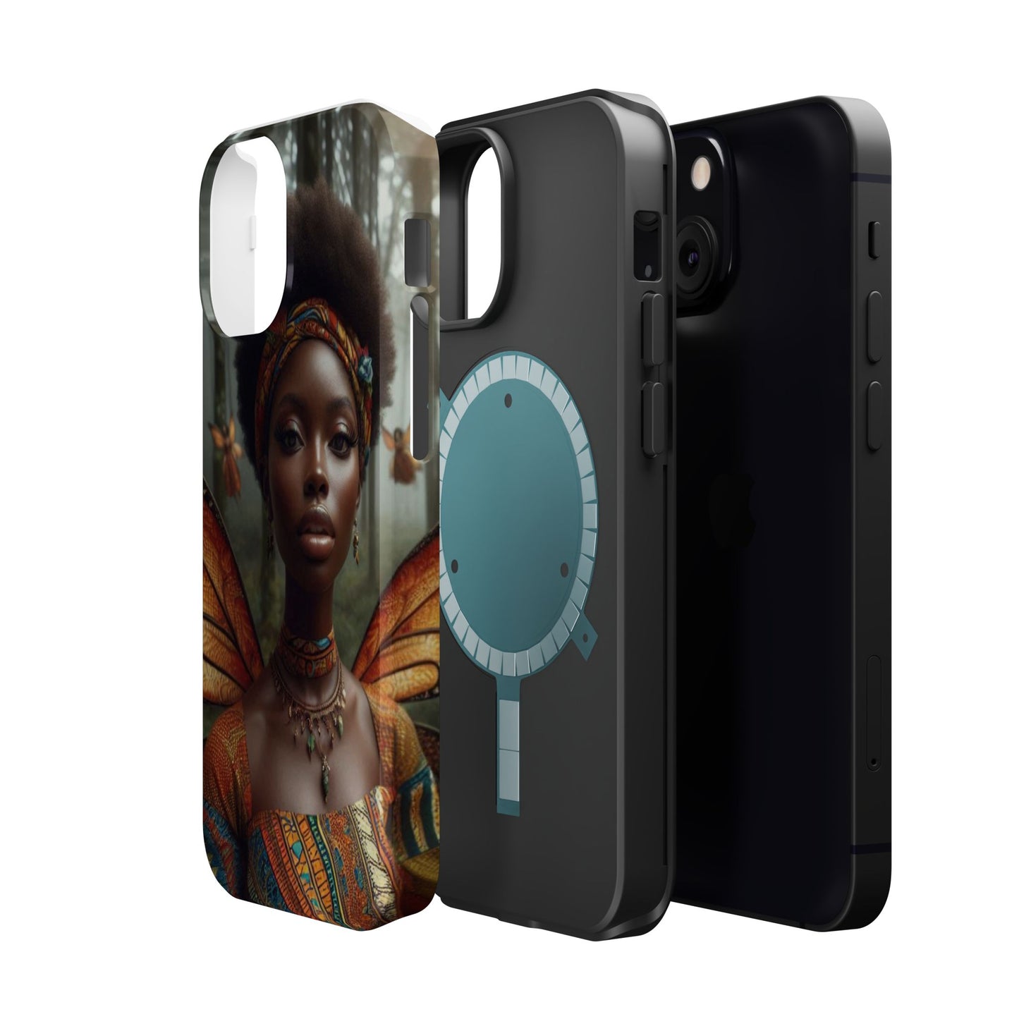 Magnetic Phone Case - Enchanting Fairy Design, Durable Protection, Unique Gift for Her, Perfect for Birthdays, Holidays