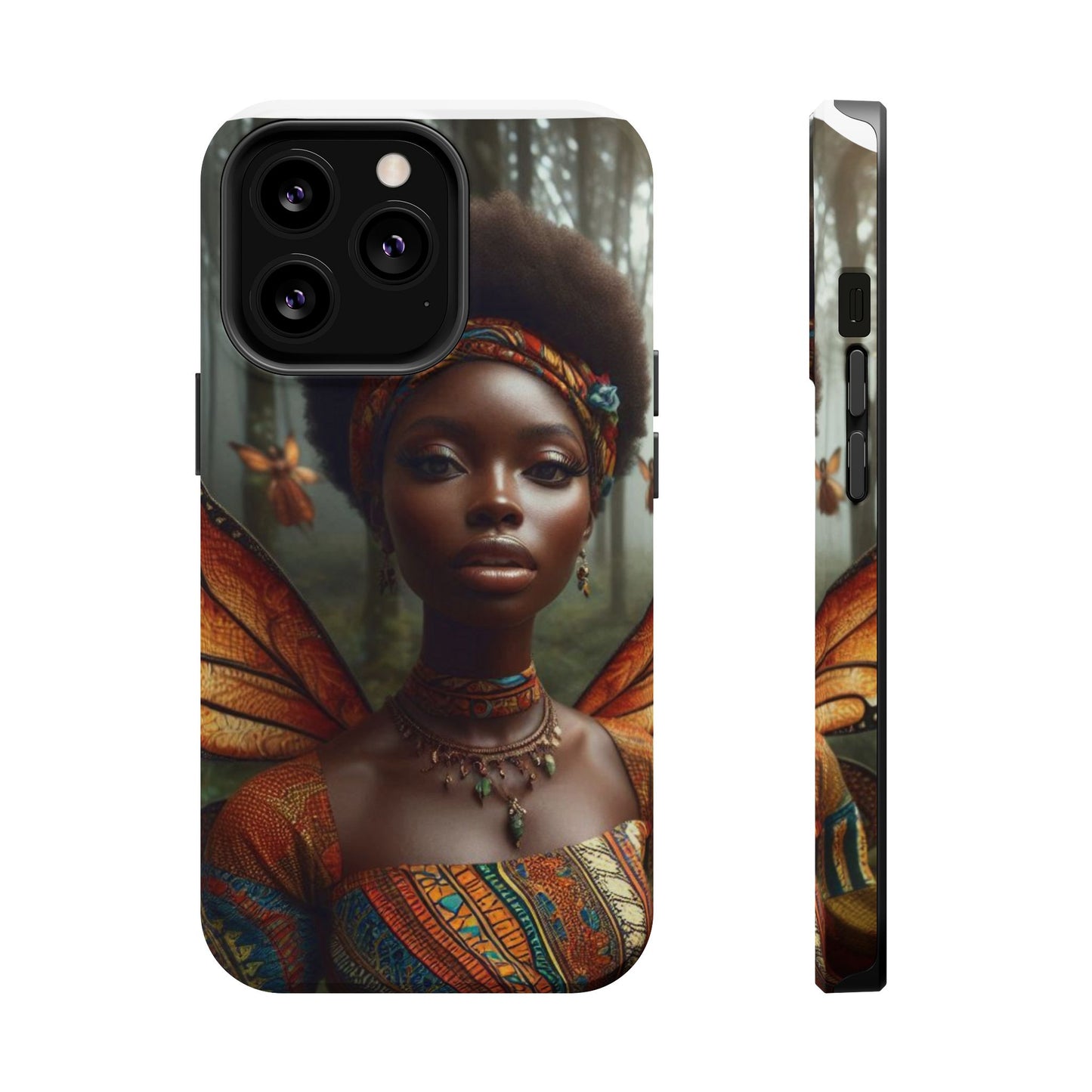 Magnetic Phone Case - Enchanting Fairy Design, Durable Protection, Unique Gift for Her, Perfect for Birthdays, Holidays