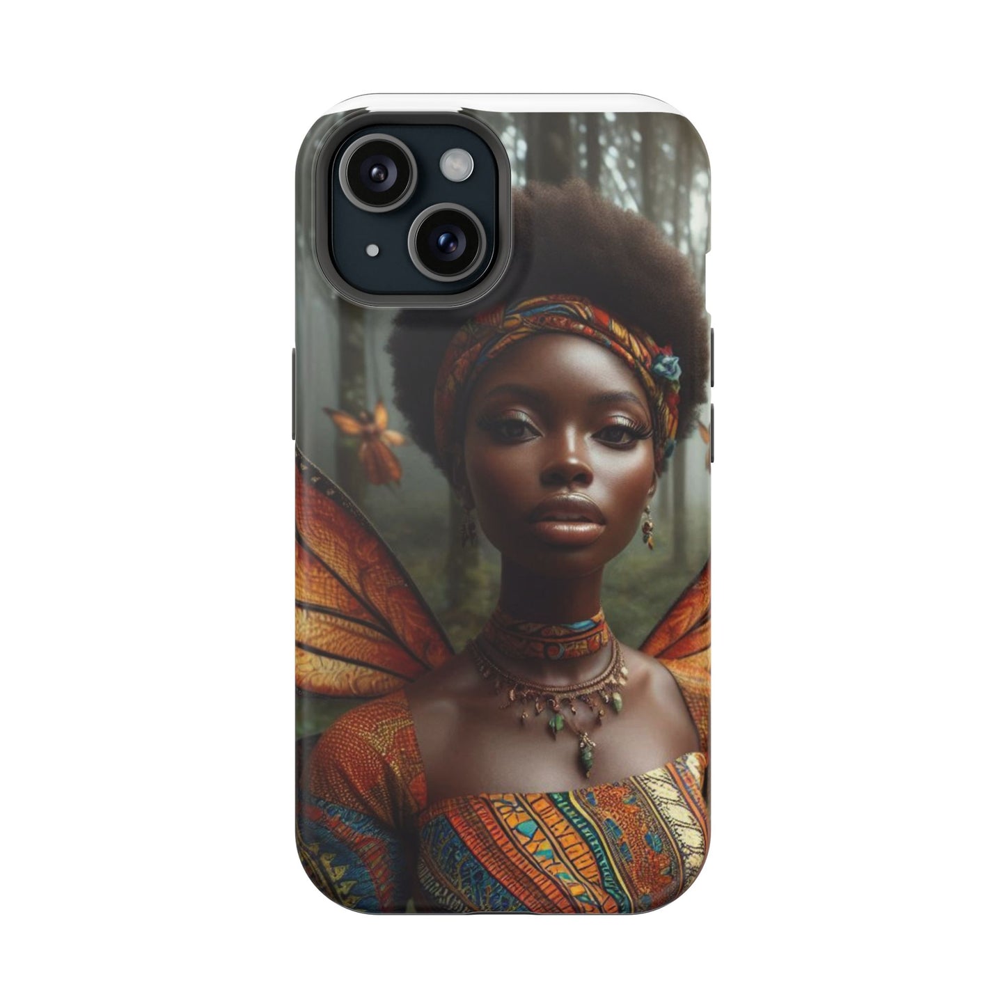 Magnetic Phone Case - Enchanting Fairy Design, Durable Protection, Unique Gift for Her, Perfect for Birthdays, Holidays