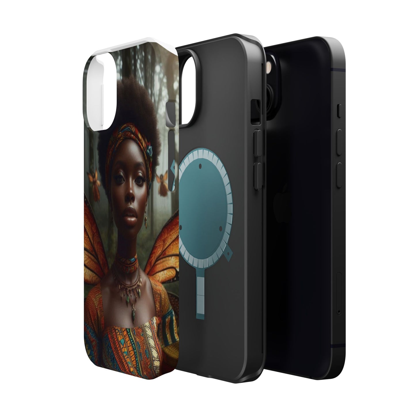 Magnetic Phone Case - Enchanting Fairy Design, Durable Protection, Unique Gift for Her, Perfect for Birthdays, Holidays