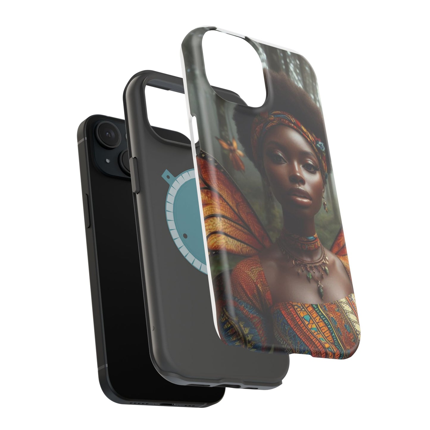 Magnetic Phone Case - Enchanting Fairy Design, Durable Protection, Unique Gift for Her, Perfect for Birthdays, Holidays