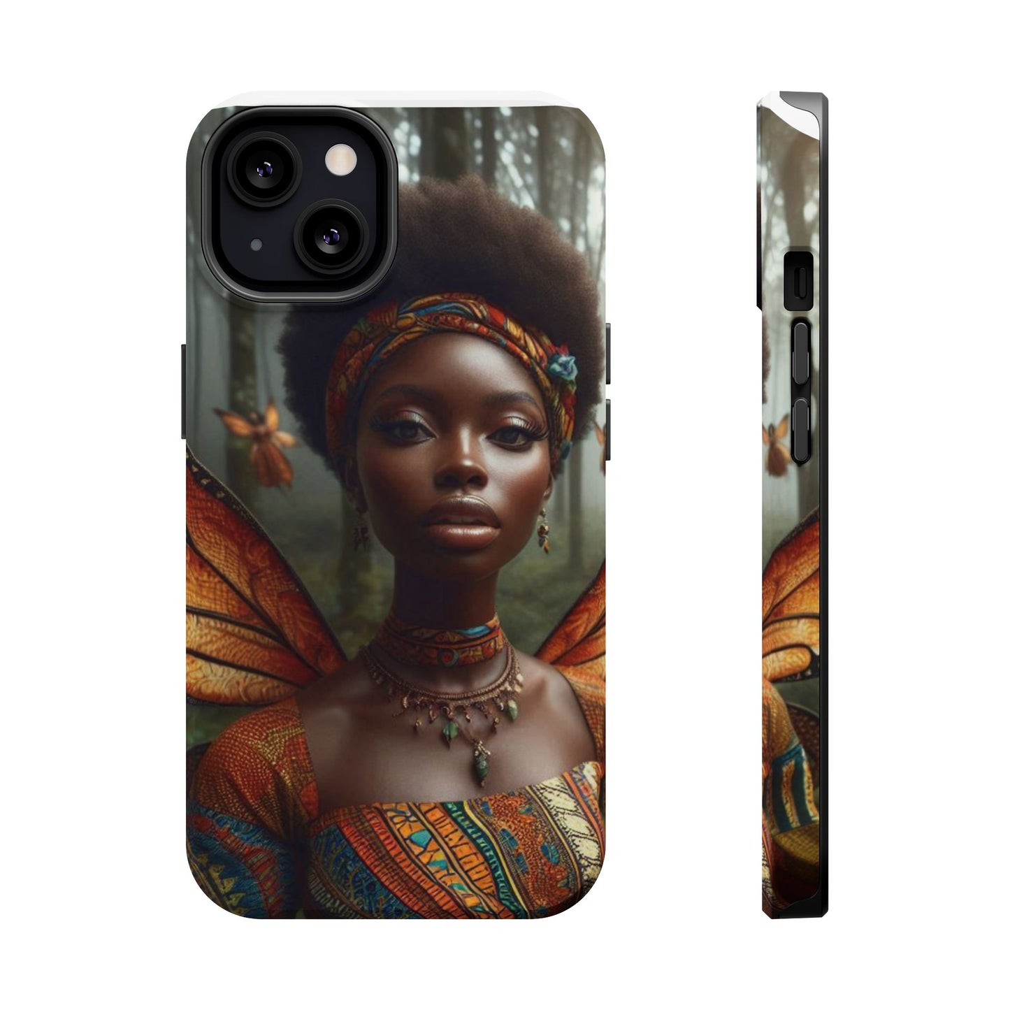 Magnetic Phone Case - Enchanting Fairy Design, Durable Protection, Unique Gift for Her, Perfect for Birthdays, Holidays