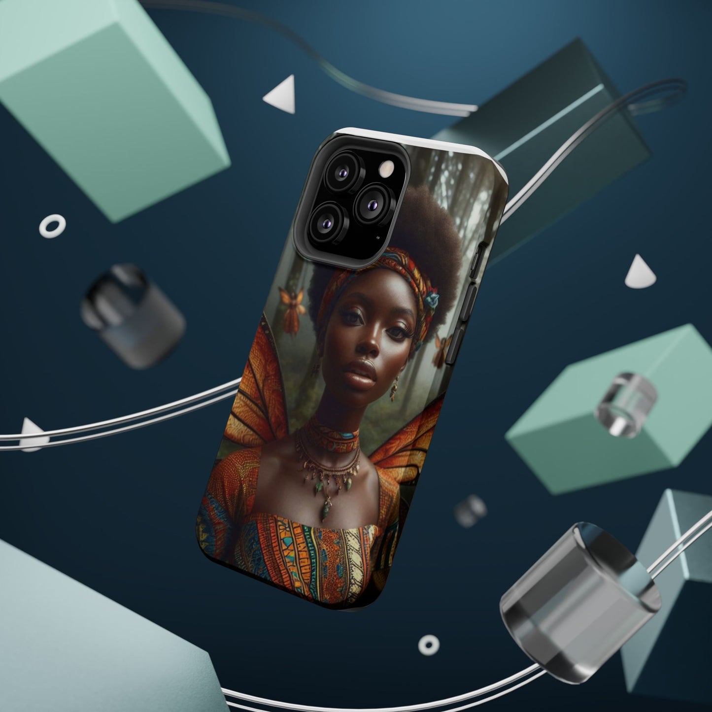 Magnetic Phone Case - Enchanting Fairy Design, Durable Protection, Unique Gift for Her, Perfect for Birthdays, Holidays