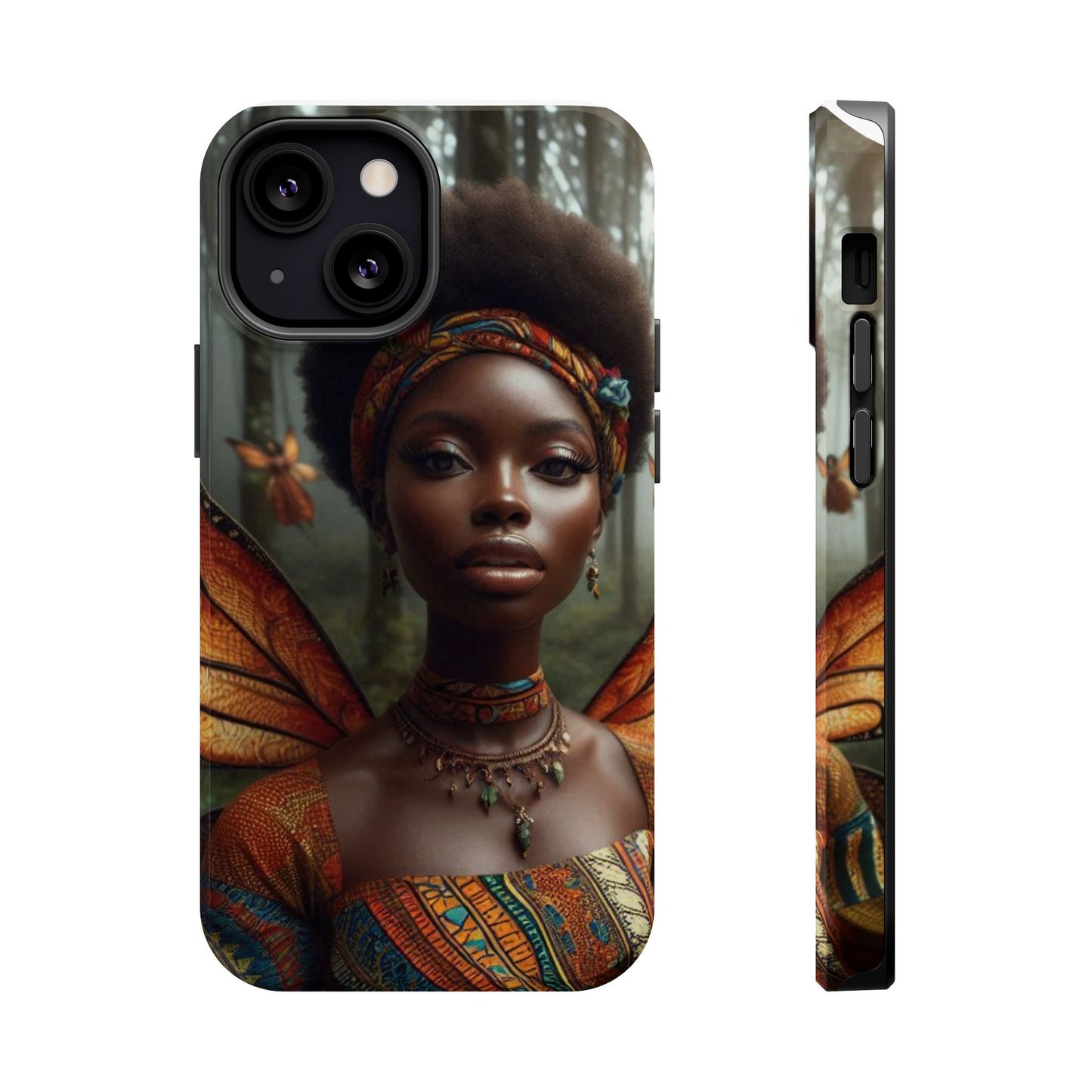 Magnetic Phone Case - Enchanting Fairy Design, Durable Protection, Unique Gift for Her, Perfect for Birthdays, Holidays