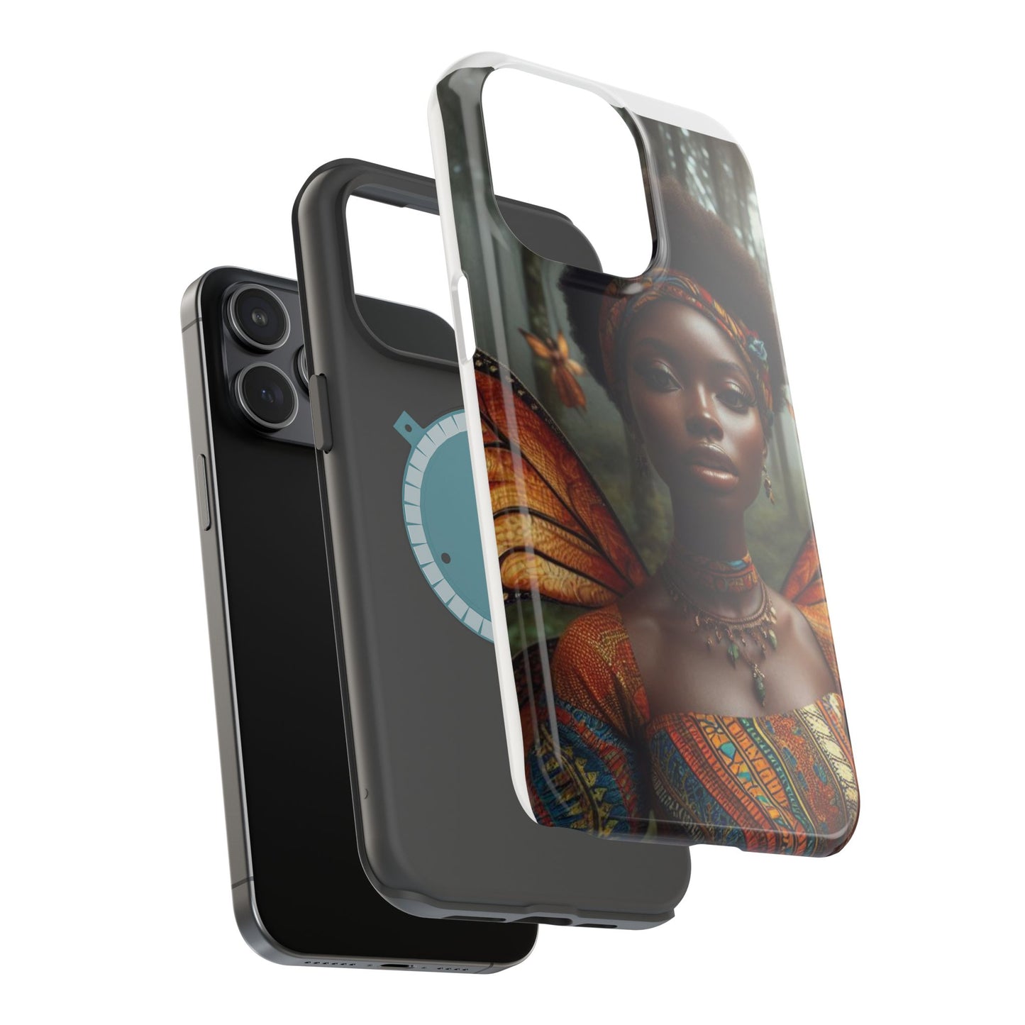 Magnetic Phone Case - Enchanting Fairy Design, Durable Protection, Unique Gift for Her, Perfect for Birthdays, Holidays
