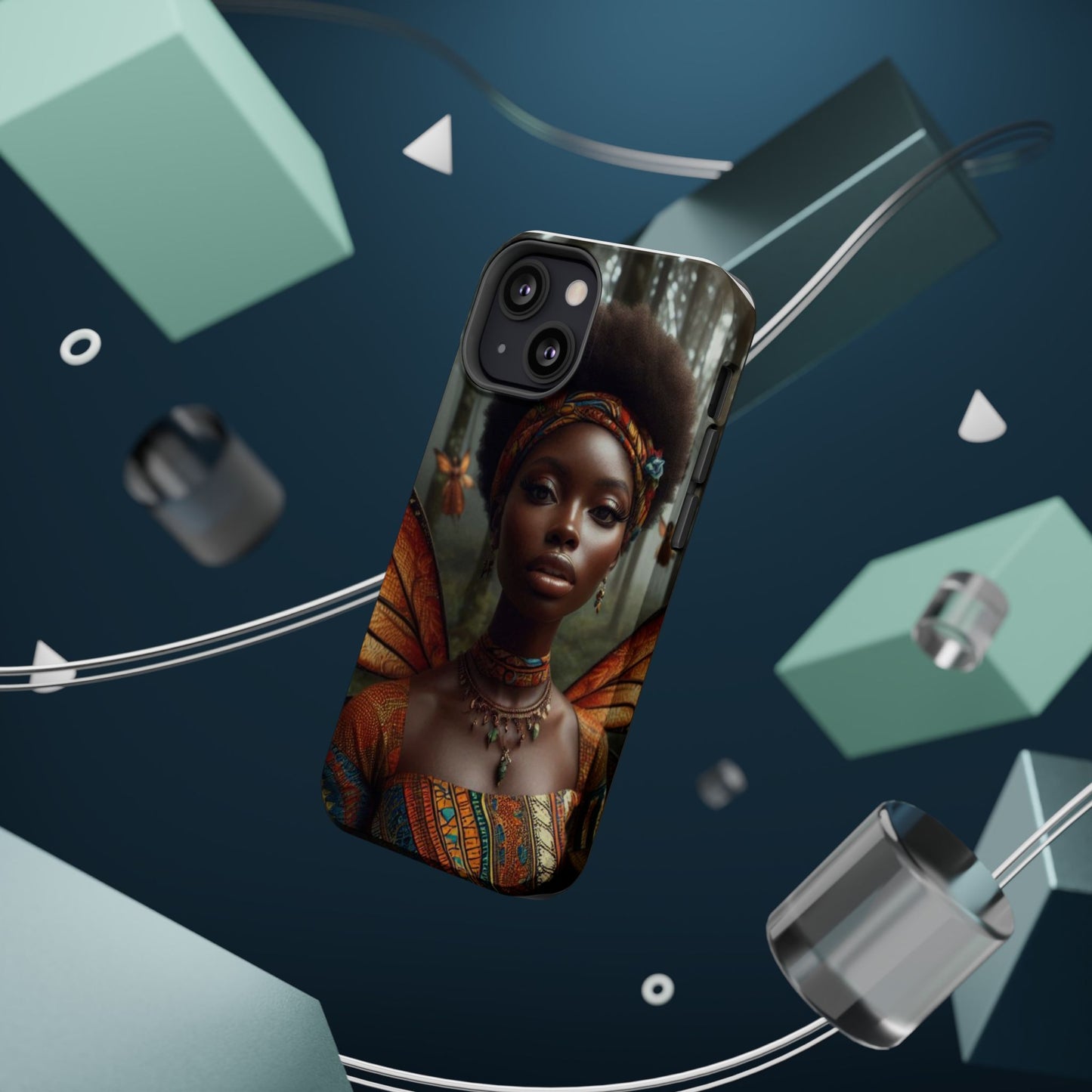 Magnetic Phone Case - Enchanting Fairy Design, Durable Protection, Unique Gift for Her, Perfect for Birthdays, Holidays