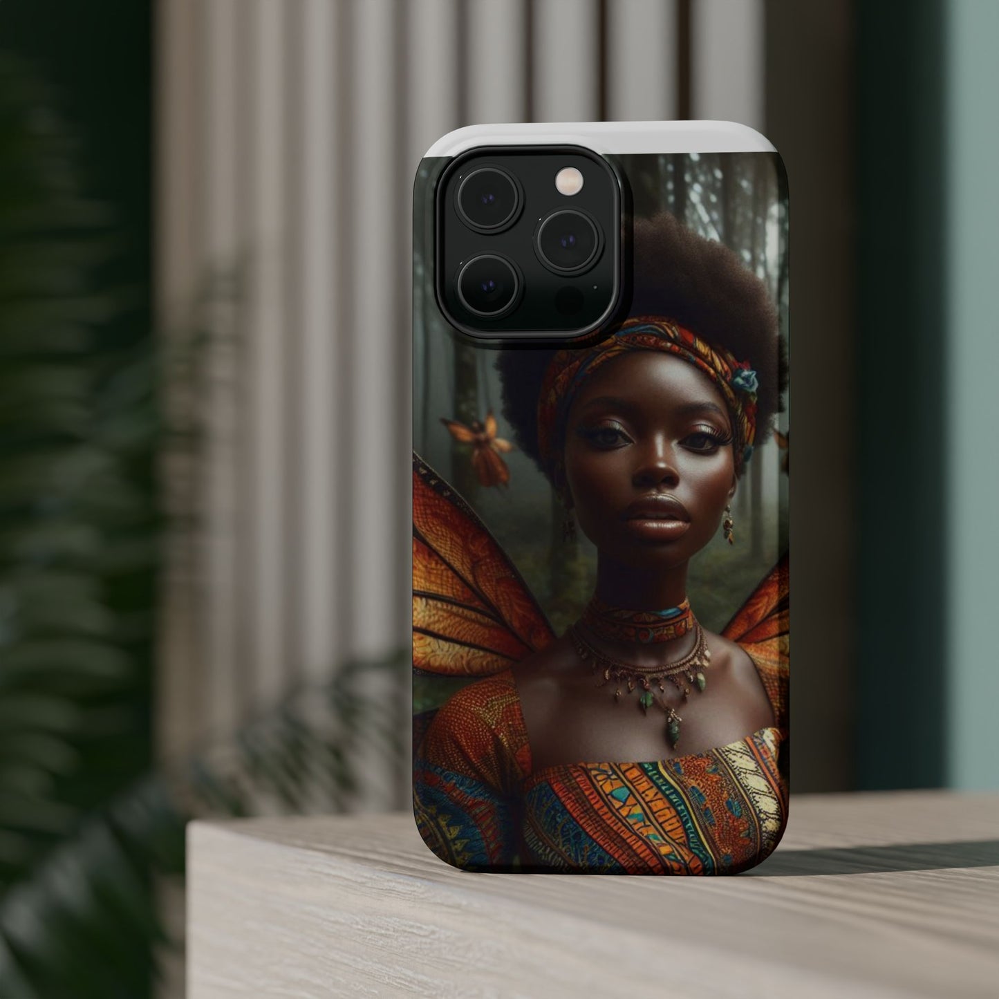 Magnetic Phone Case - Enchanting Fairy Design, Durable Protection, Unique Gift for Her, Perfect for Birthdays, Holidays