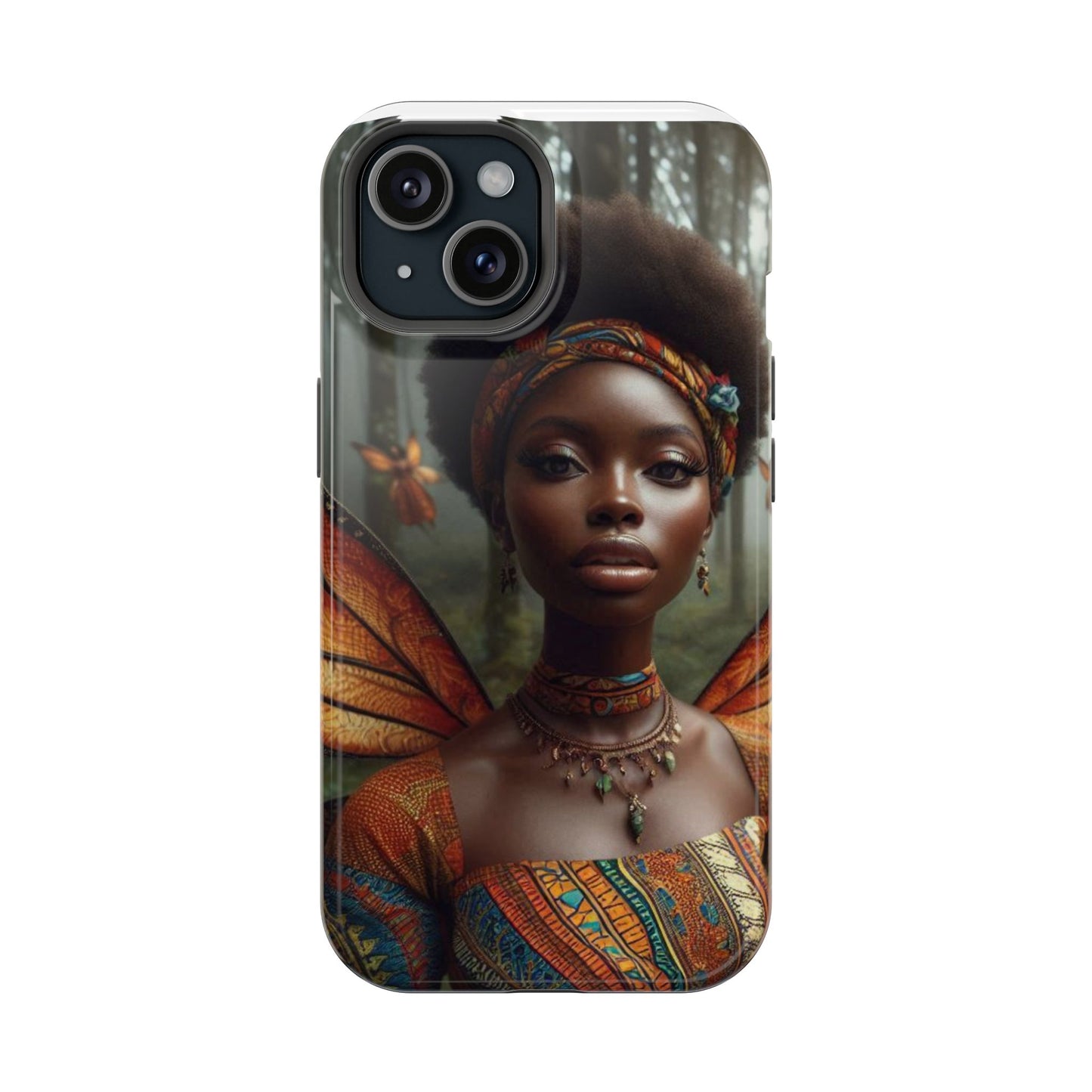 Magnetic Phone Case - Enchanting Fairy Design, Durable Protection, Unique Gift for Her, Perfect for Birthdays, Holidays
