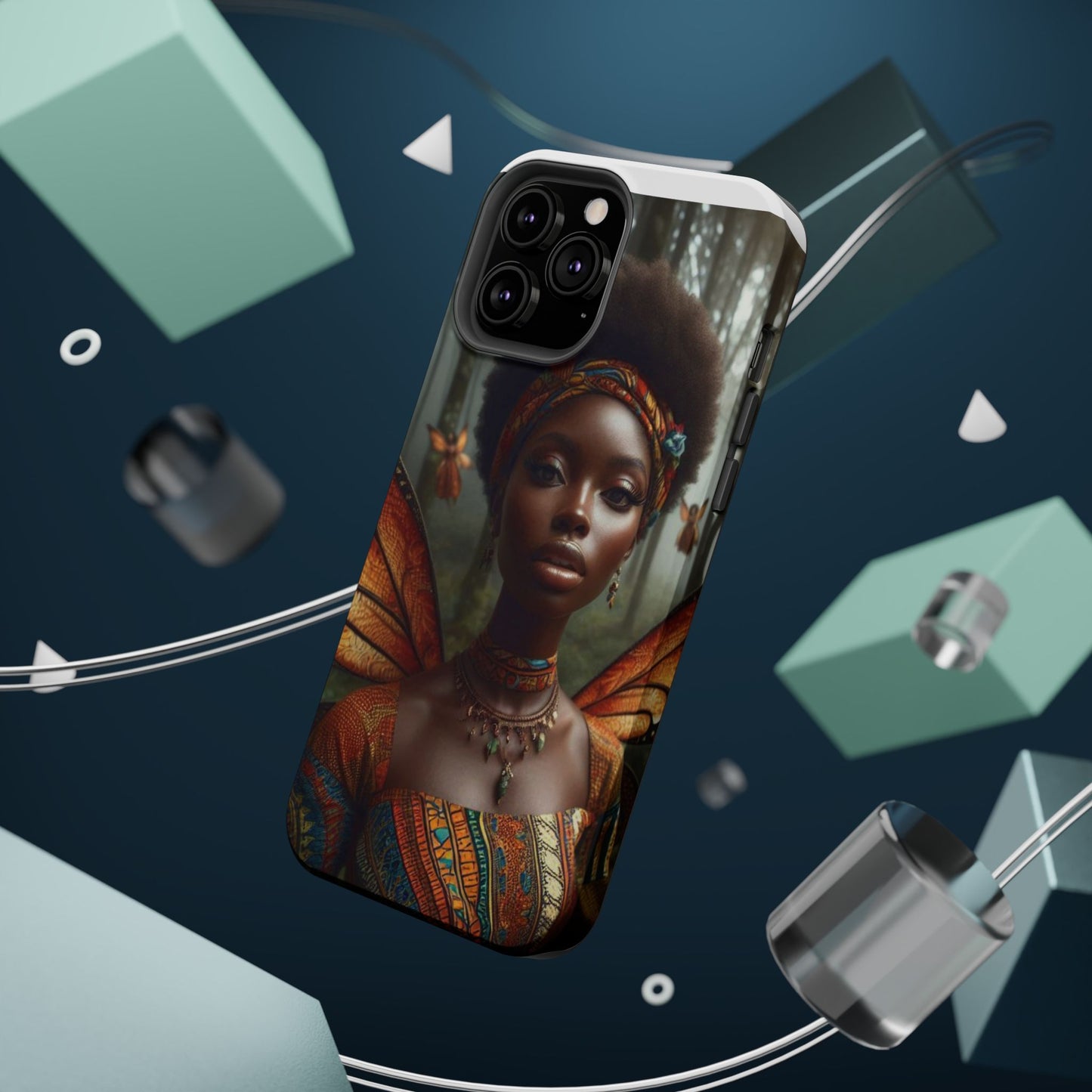Magnetic Phone Case - Enchanting Fairy Design, Durable Protection, Unique Gift for Her, Perfect for Birthdays, Holidays