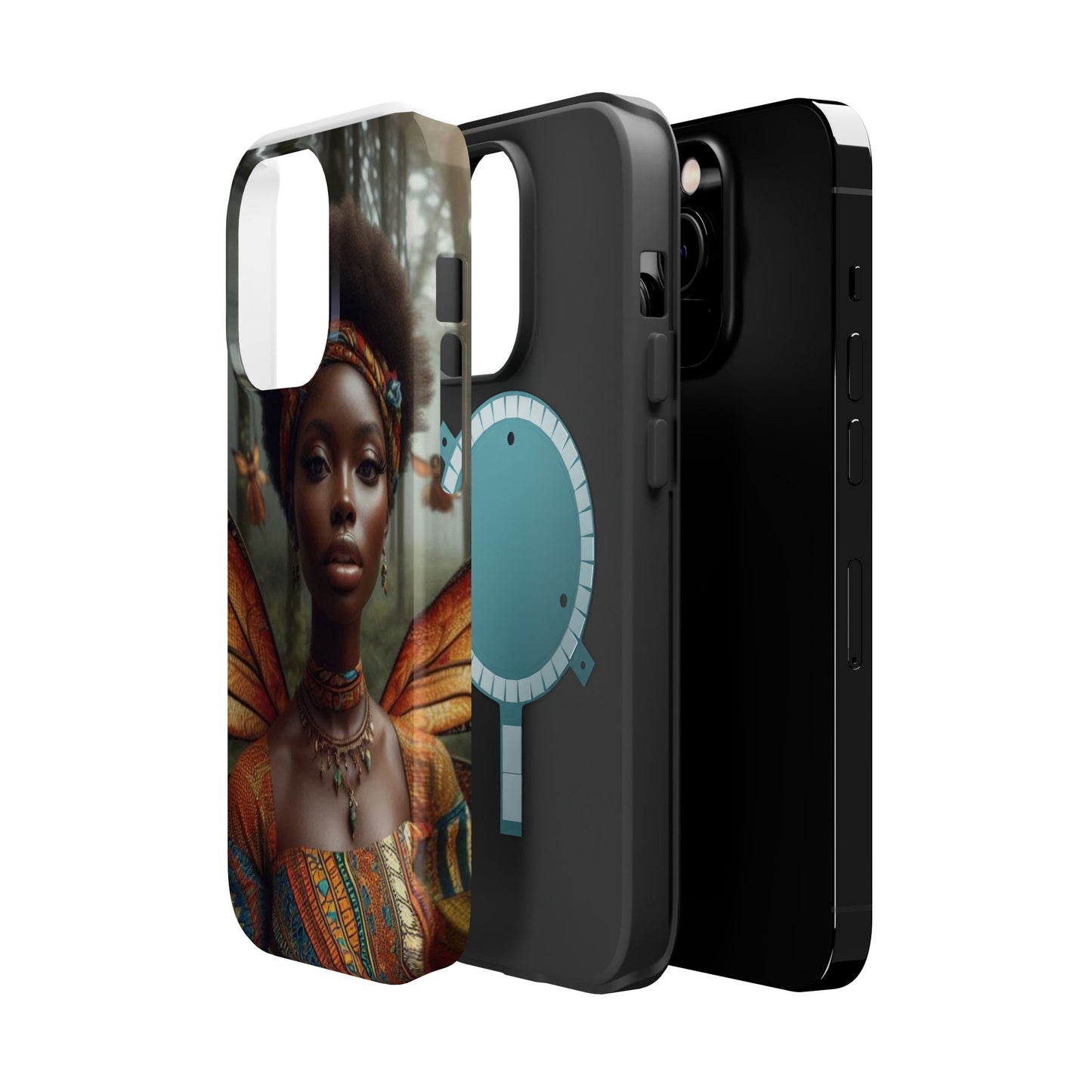 Magnetic Phone Case - Enchanting Fairy Design, Durable Protection, Unique Gift for Her, Perfect for Birthdays, Holidays