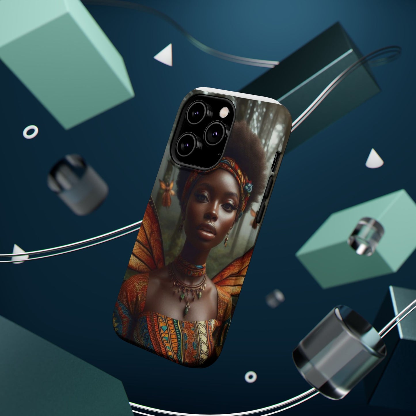 Magnetic Phone Case - Enchanting Fairy Design, Durable Protection, Unique Gift for Her, Perfect for Birthdays, Holidays