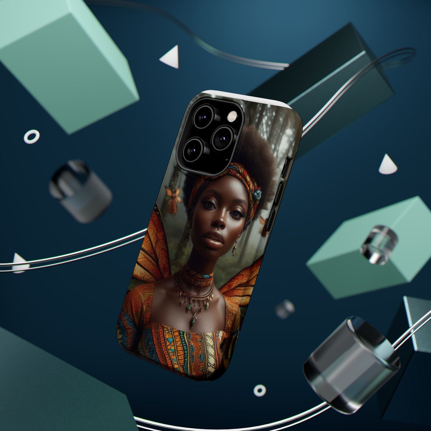 Magnetic Phone Case - Enchanting Fairy Design, Durable Protection, Unique Gift for Her, Perfect for Birthdays, Holidays