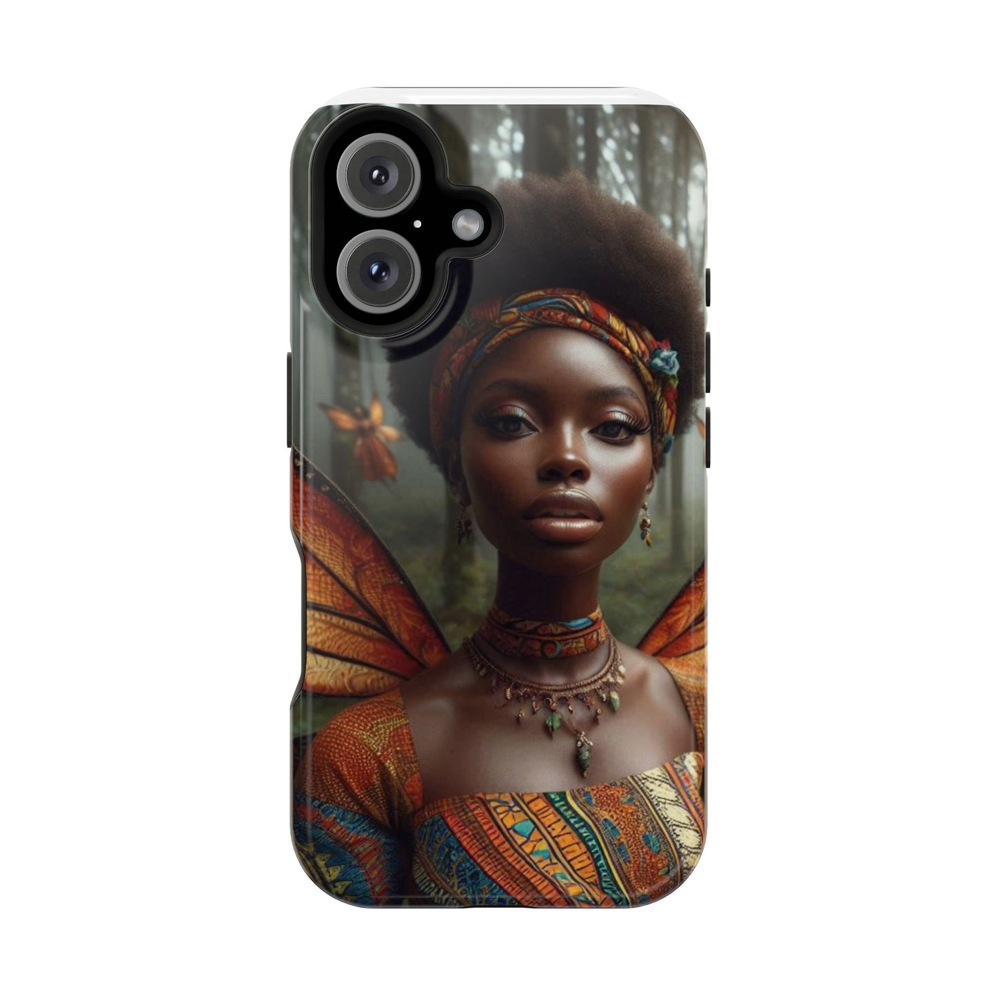 Magnetic Phone Case - Enchanting Fairy Design, Durable Protection, Unique Gift for Her, Perfect for Birthdays, Holidays