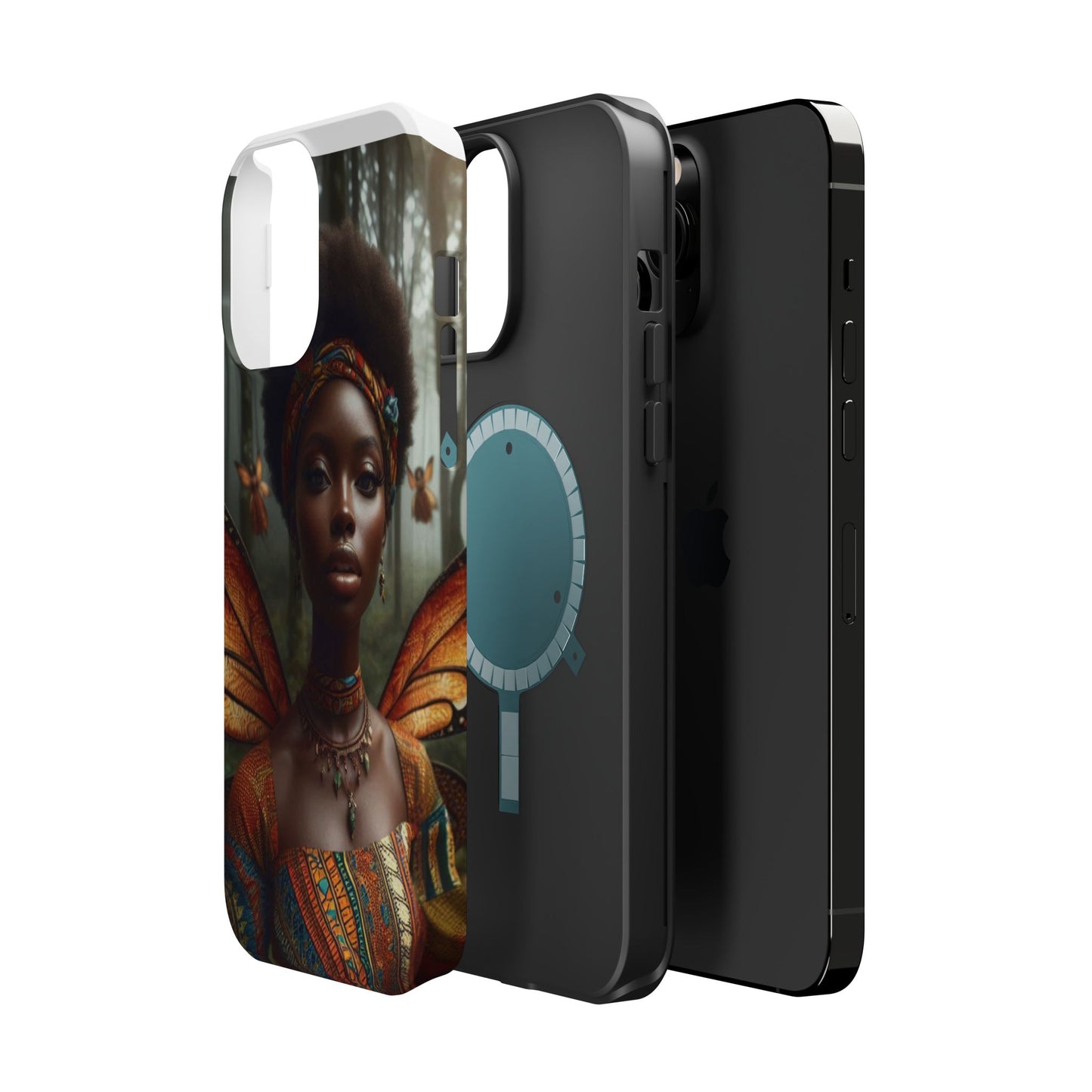Magnetic Phone Case - Enchanting Fairy Design, Durable Protection, Unique Gift for Her, Perfect for Birthdays, Holidays