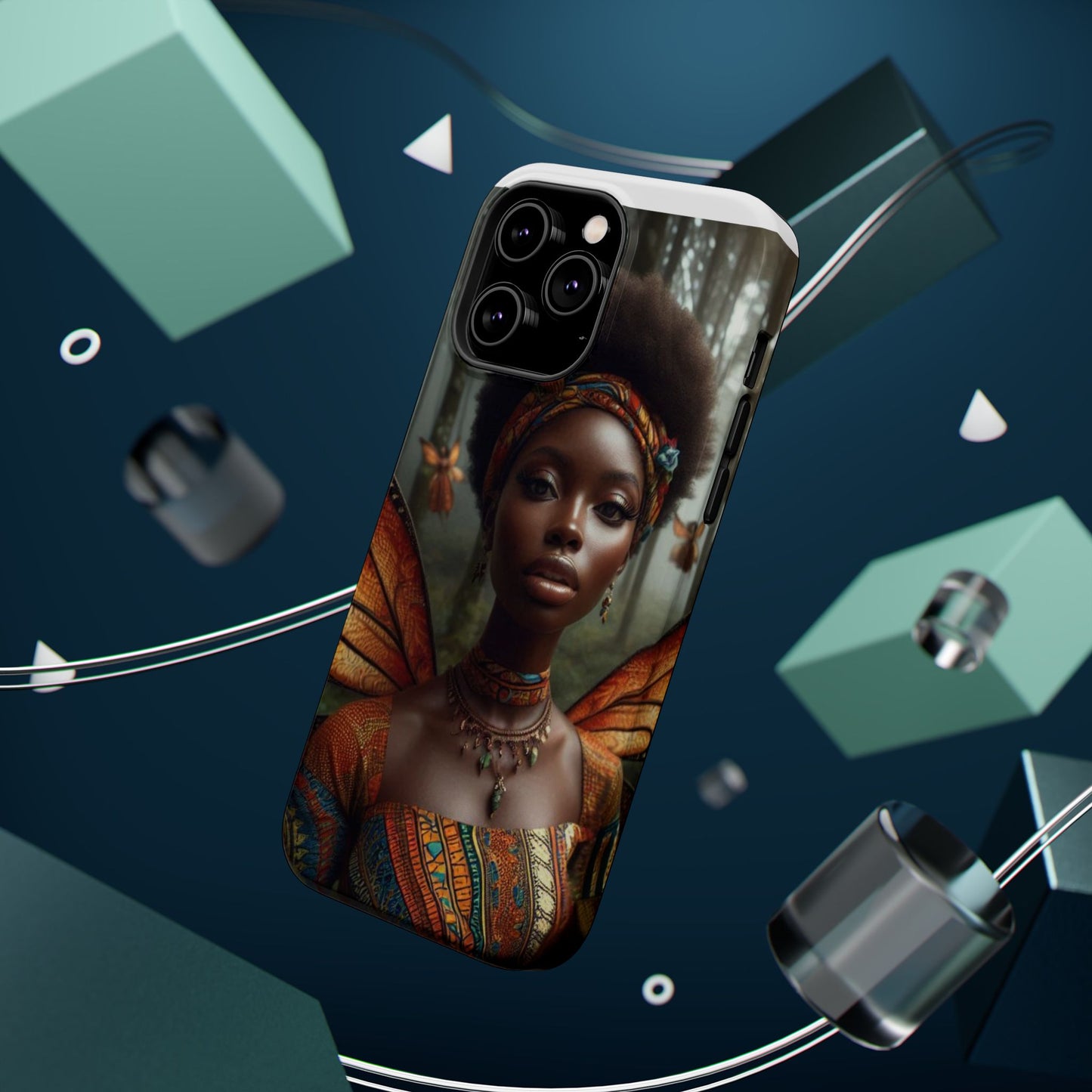 Magnetic Phone Case - Enchanting Fairy Design, Durable Protection, Unique Gift for Her, Perfect for Birthdays, Holidays