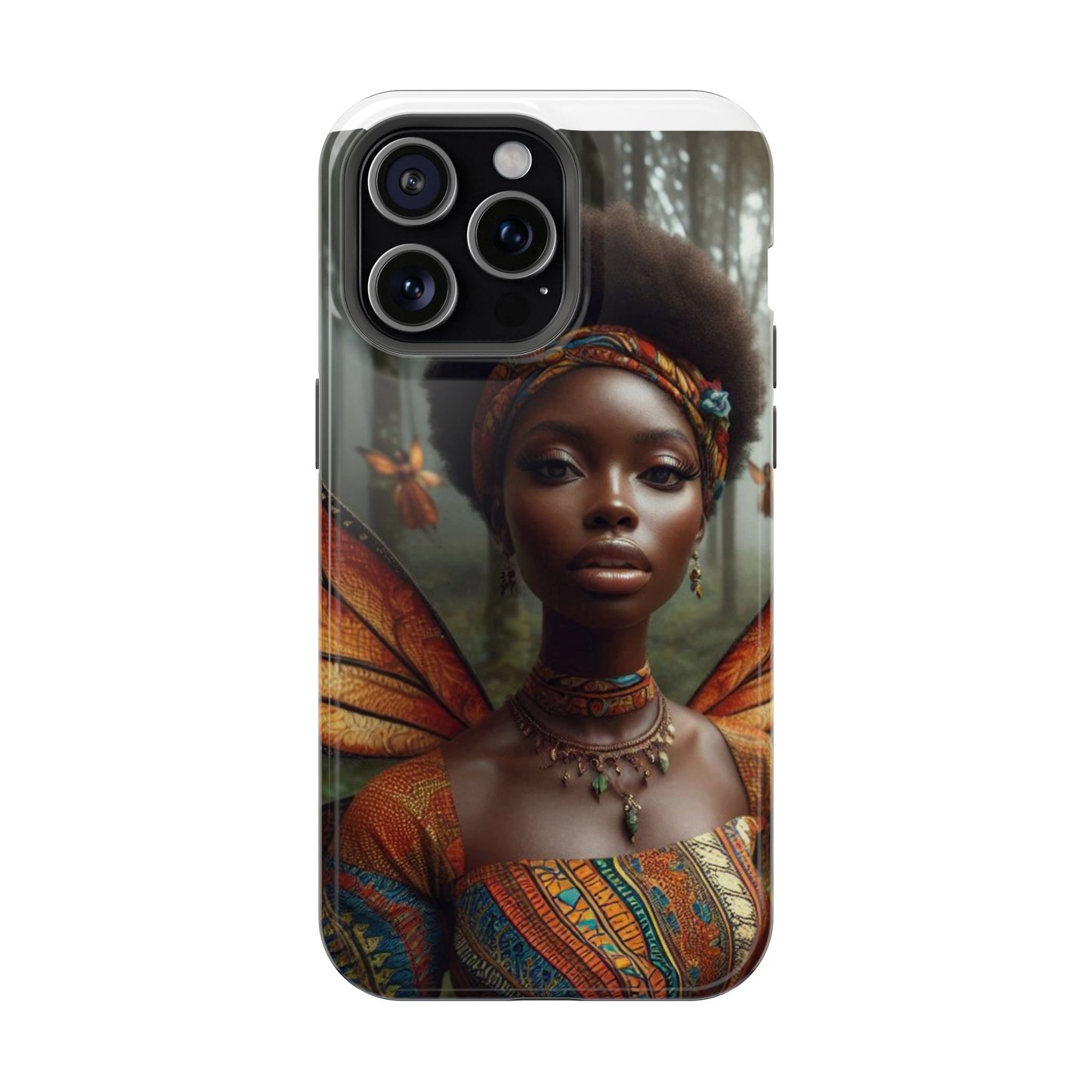 Magnetic Phone Case - Enchanting Fairy Design, Durable Protection, Unique Gift for Her, Perfect for Birthdays, Holidays
