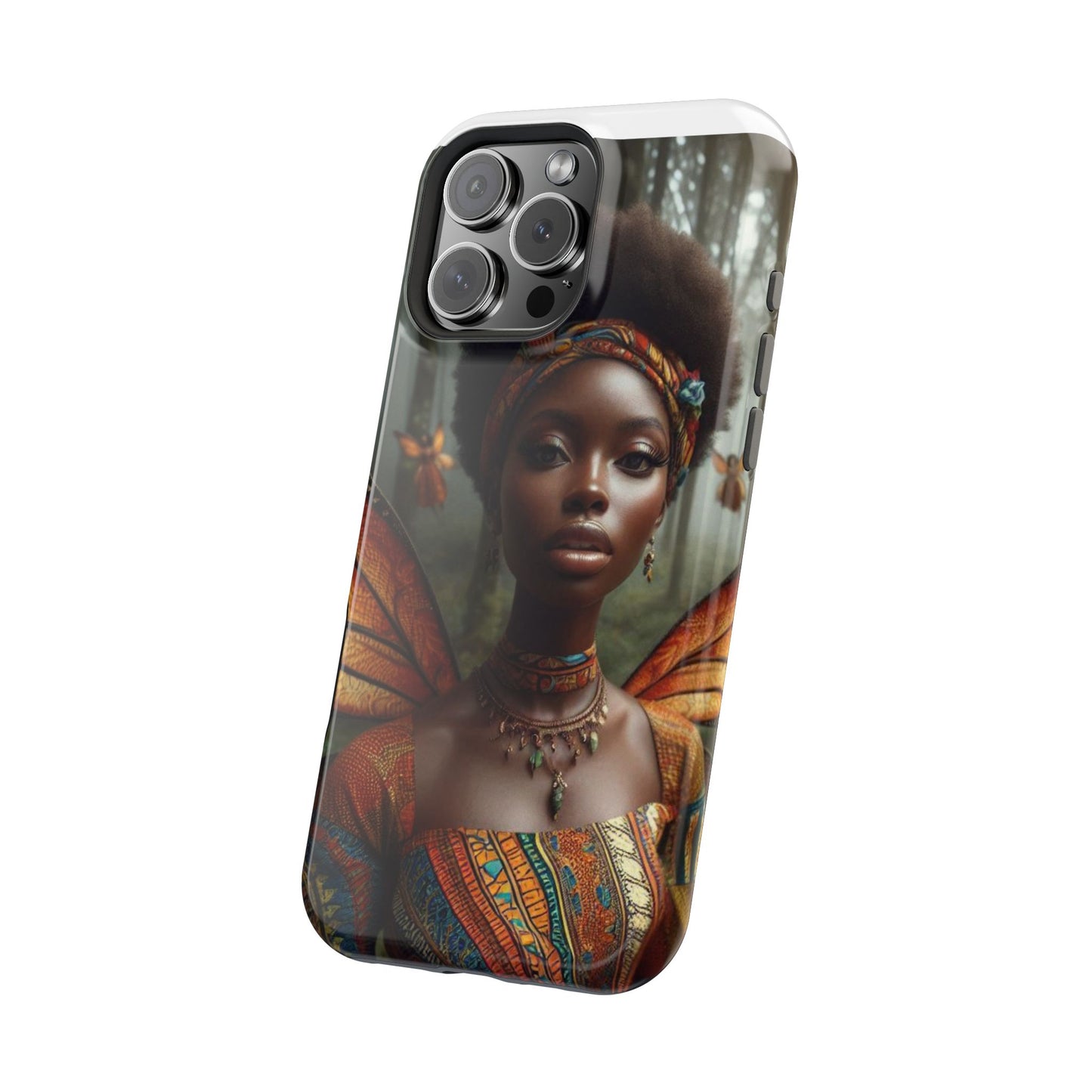 Magnetic Phone Case - Enchanting Fairy Design, Durable Protection, Unique Gift for Her, Perfect for Birthdays, Holidays