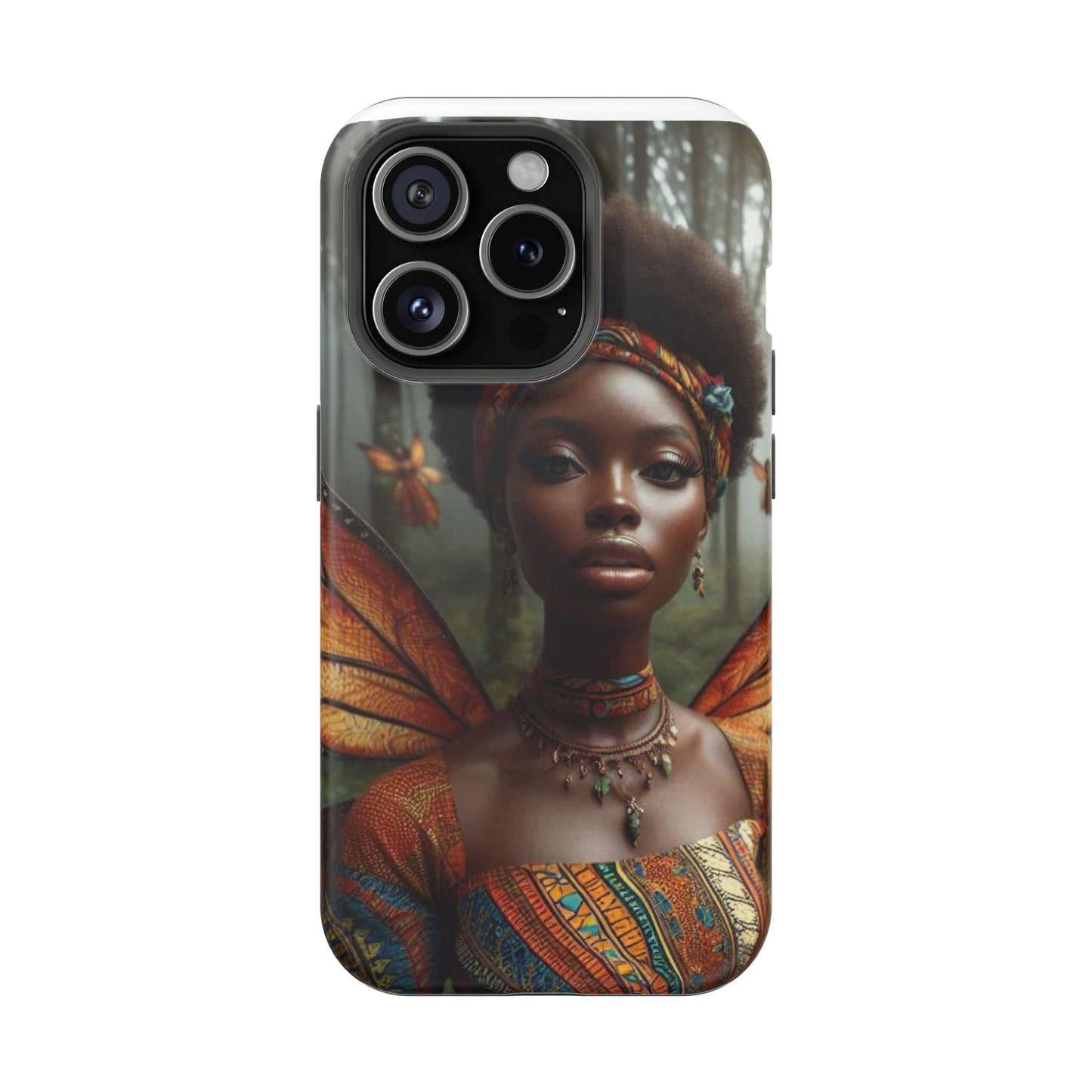 Magnetic Phone Case - Enchanting Fairy Design, Durable Protection, Unique Gift for Her, Perfect for Birthdays, Holidays