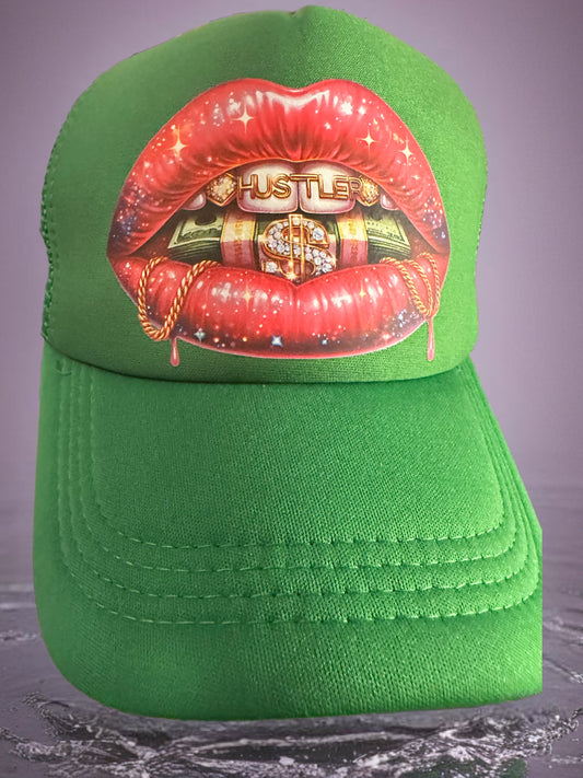 Hand designed trucker hats